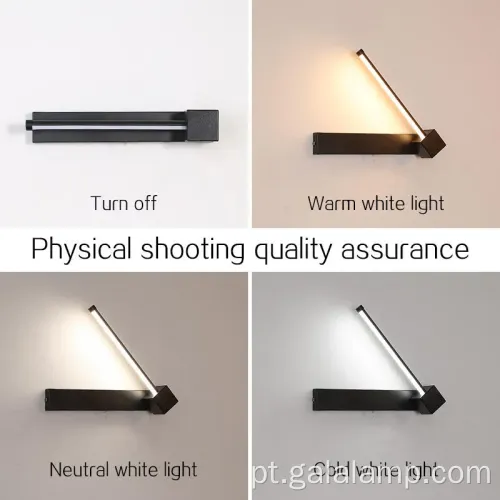 Luz de parede de 220V contemporânea elegante para casas modernas